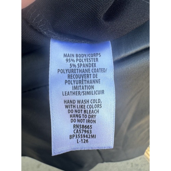 BP Nordstrom Womens Faux Leather Leggings In Black Size Small - Picture 9 of 10